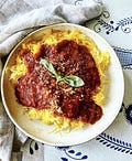 Spaghetti Squash Noodles - by Nia