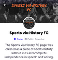 Sports via History FC is now on Truth Social!
