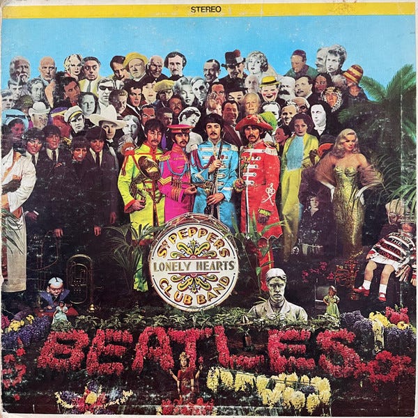 The cover to Sgt. Pepper's