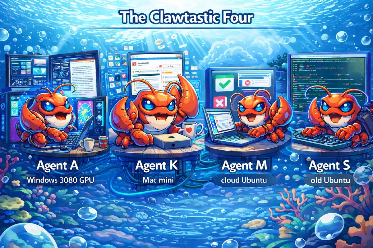 The Clawtastic Four