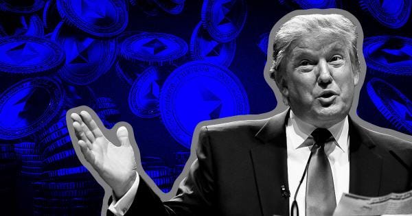 New financial document shows that President Trump is an Ethereum whale