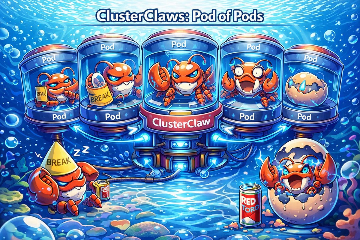 ClusterClaws architecture