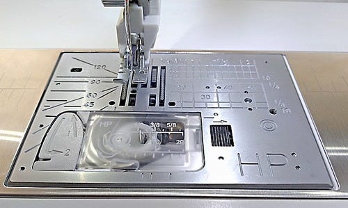 Janome HP straight stitch needle plate