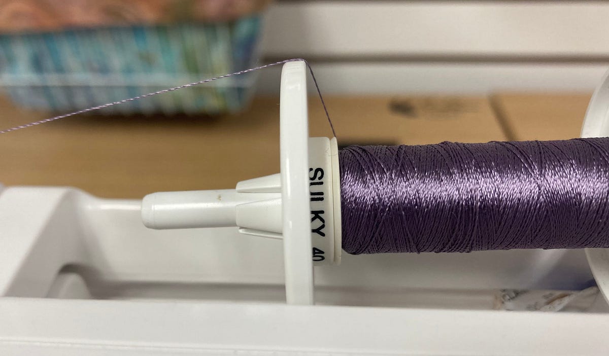 Spool cap too big for the thread spool