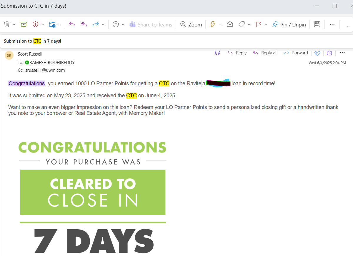 Fast closing example 11