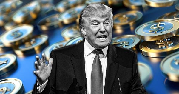 Trump reportedly talking to Ripple with interest in XRP, USDC, Solana for US national reserve