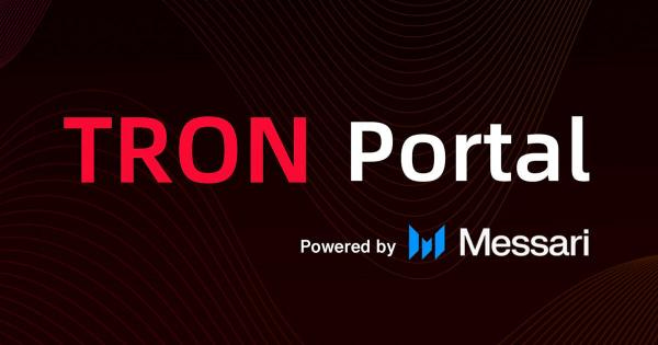 TRON DAO Unveils Official Research Portal On Messari