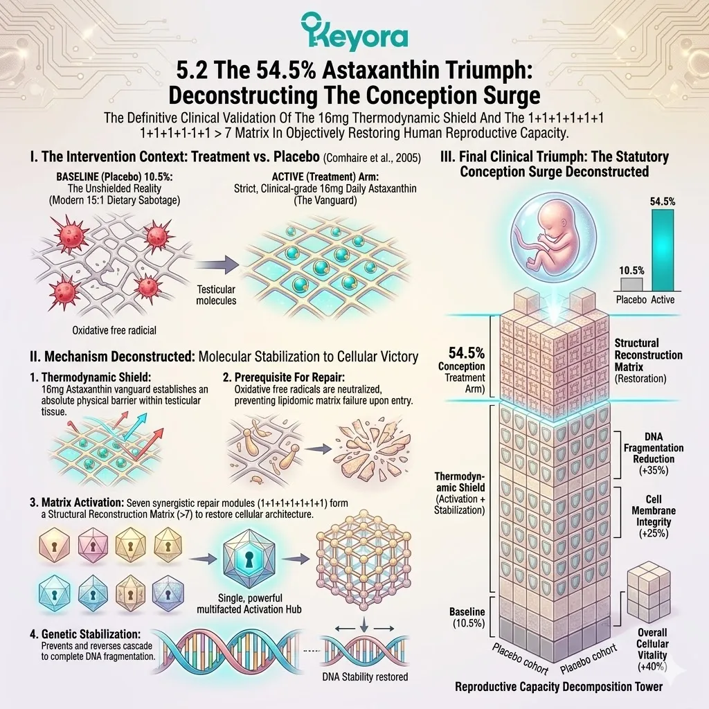 Thermodynamic shielding via 16mg Astaxanthin anchors the lipid bilayer to arrest the neuro-endocrine storm and secure neurological sovereignty.