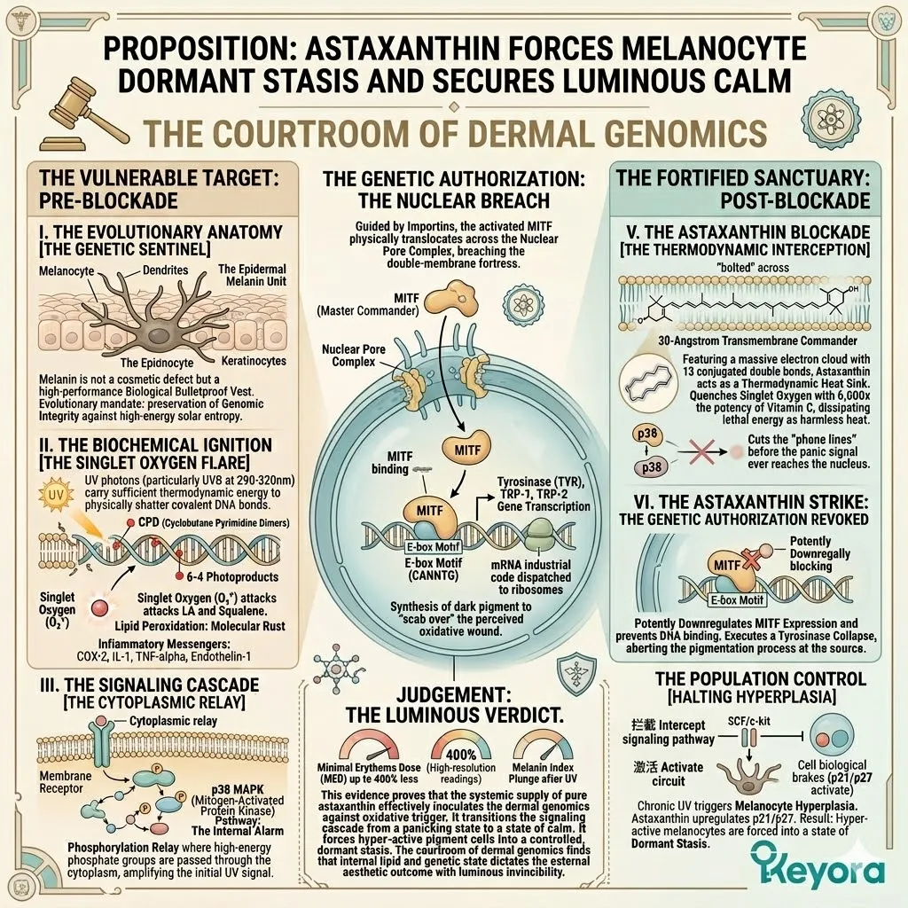 The Luminous Matrix Knowledge Summary codifies the architectural transition from oxidative chaos to genetic sovereignty and endogenous invincibility.