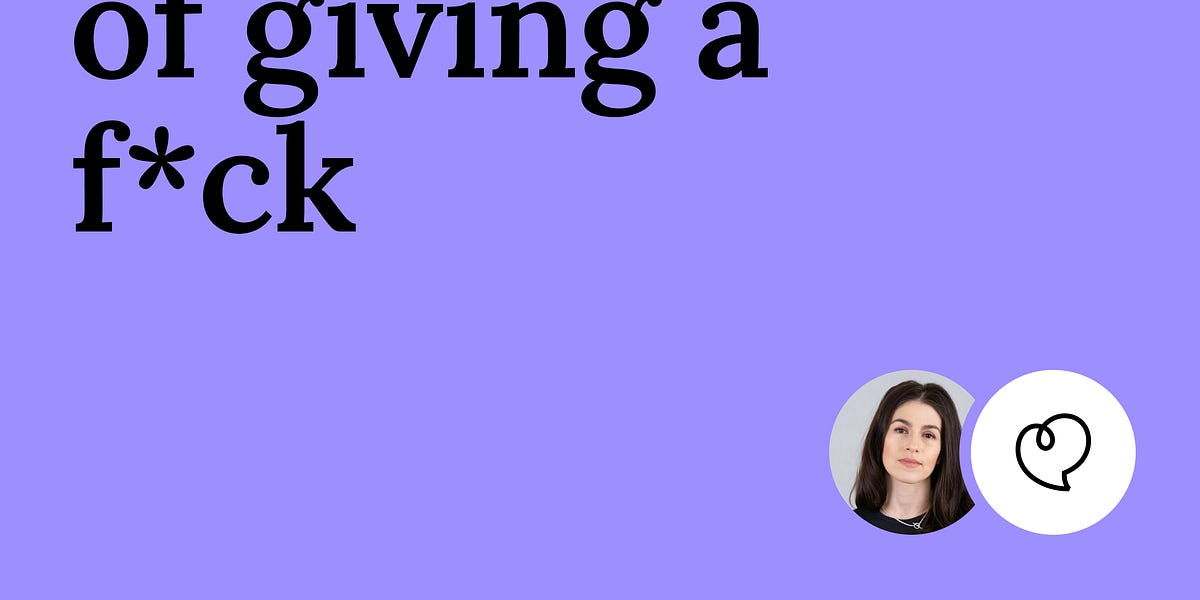 Thumbnail of #94: The subtle art of giving a f*ck