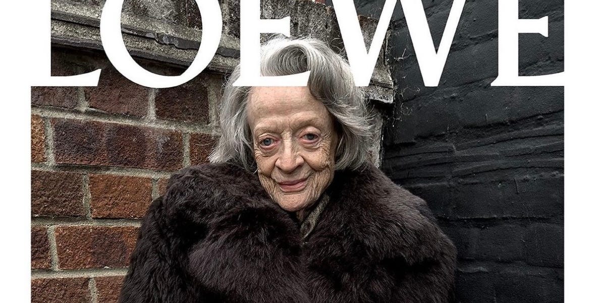 Thumbnail of Maggie Smith and the belated lure of the much older woman