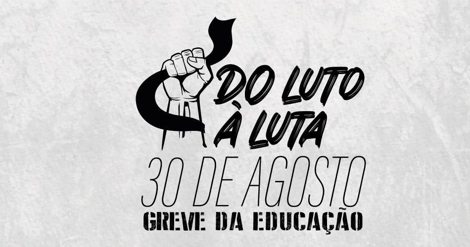 30 de agosto é dia de luto e luta para a educação APP-Sindicato
