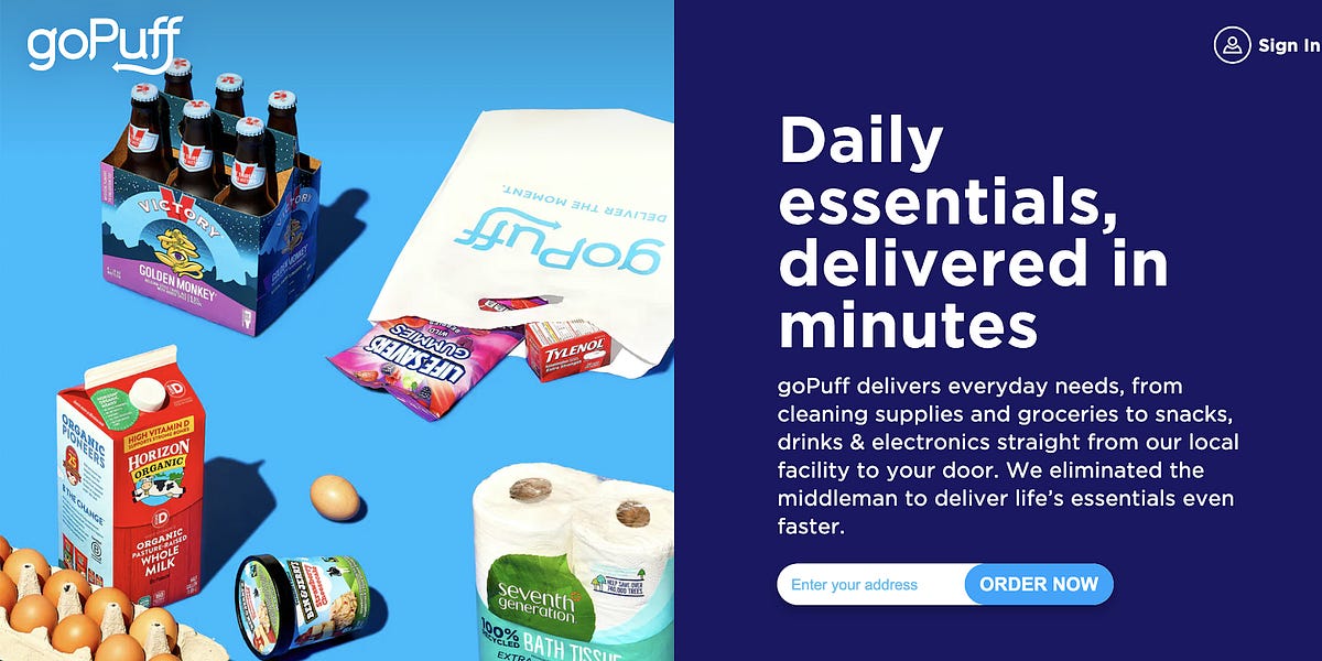 Thumbnail of 🍿 A Deep-dive into goPuff's Strategy to Conquer the Grocery Market
