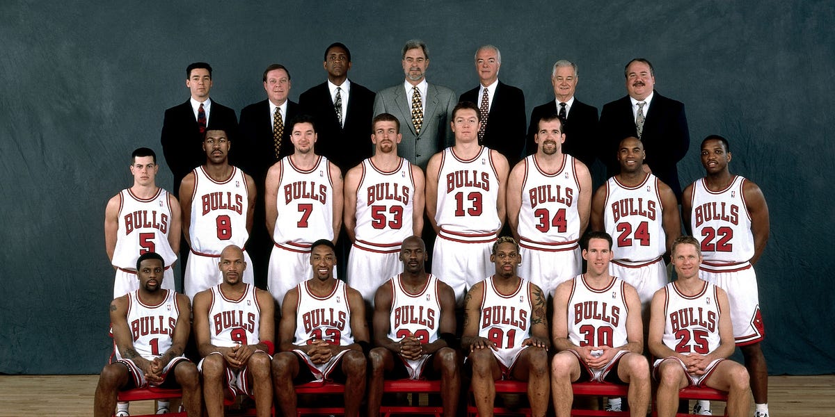 Lot Detail - 1995-96 Dennis Rodman Game Used Chicago Bulls Shooting Shirt