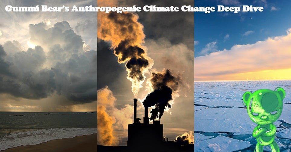Gummi Bear's Anthropogenic Climate Change Deep Dive - Part 1