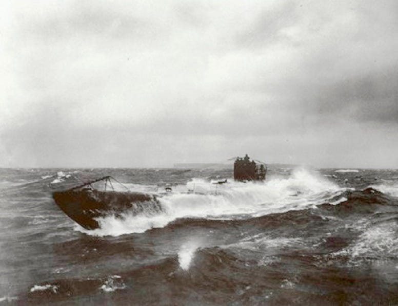 WWI SUBMARINE FOUND WITH DEAD SAILORS STILL ABOARD