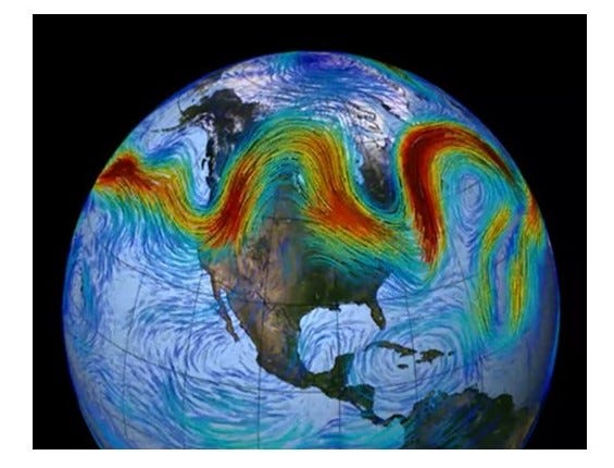 Crazy weather traced to Arctic's impact on jet stream