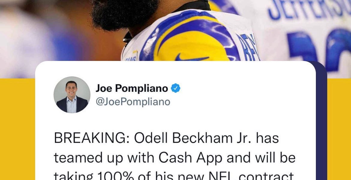 Rams player Odell Beckham Jr. will accept NFL salary in Bitcoin