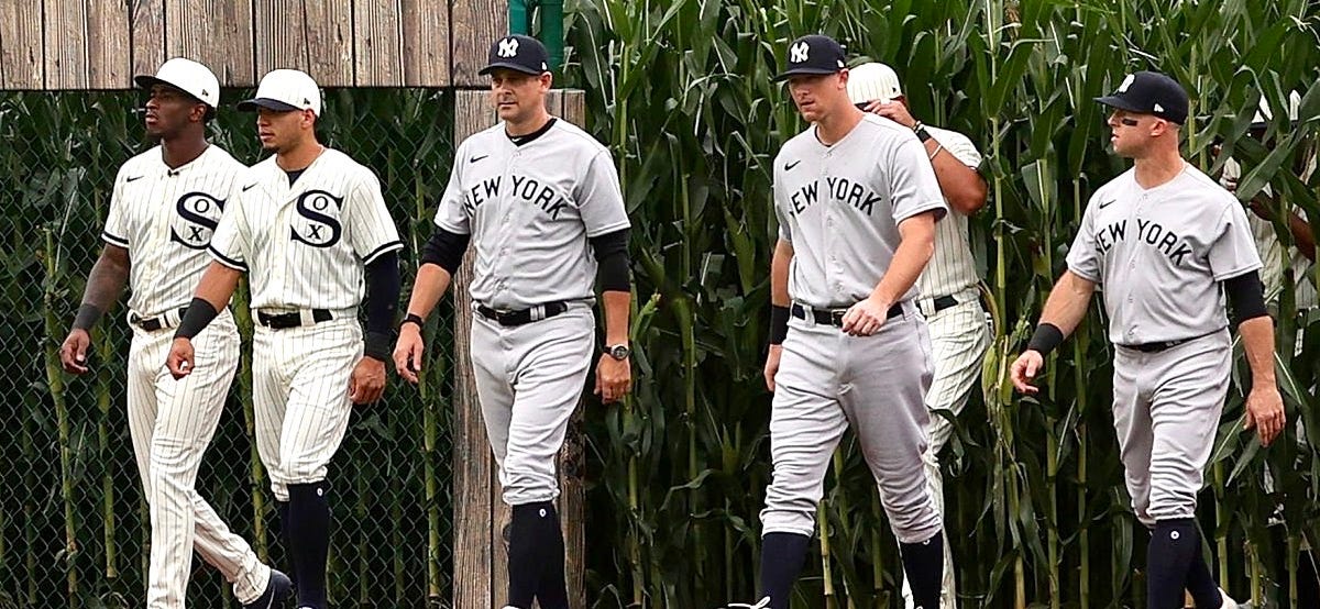 The history behind the interlocking 'NY' logo on the Yankees uniform