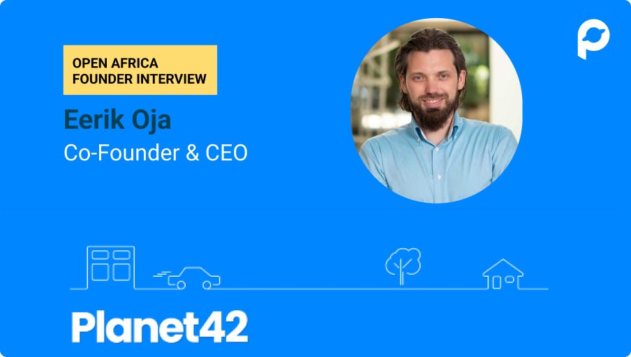 Open Africa Founder: Eerik Oja - Planet42 - by Kamso Nwani
