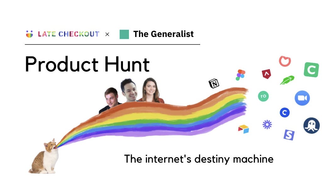 Thumbnail of Product Hunt: The Internet's Destiny Machine