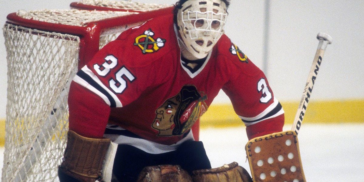 NHL99: Tony Esposito, the shutout king, pioneered a new style of play for  goalies - The Athletic