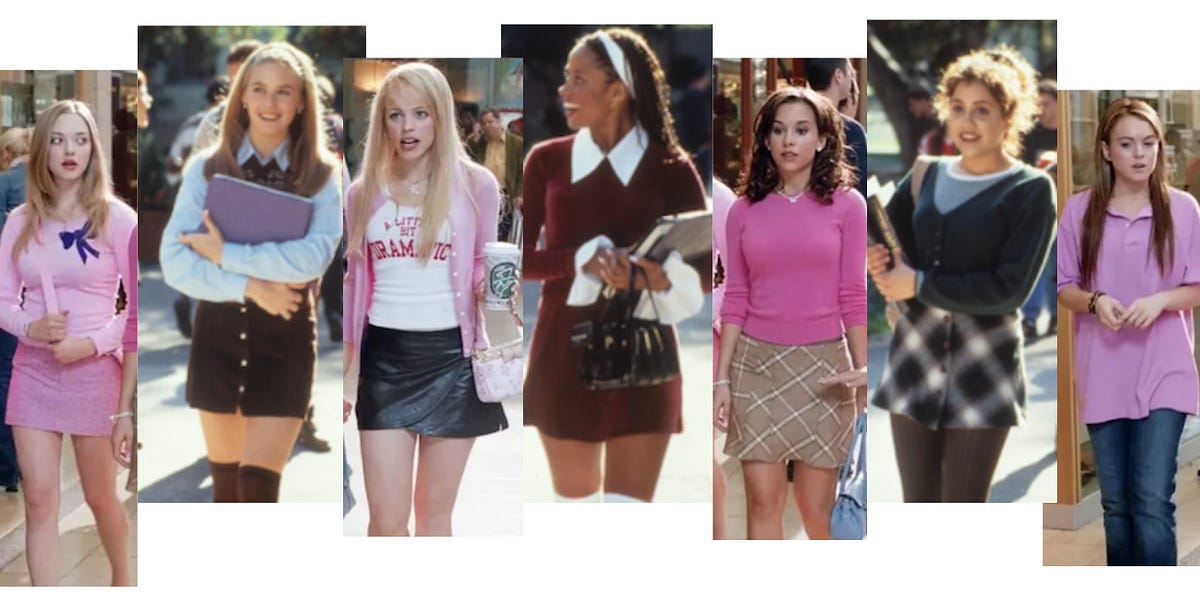 Clueless and Mean Girls - two great girly movies that I could watch over  and over