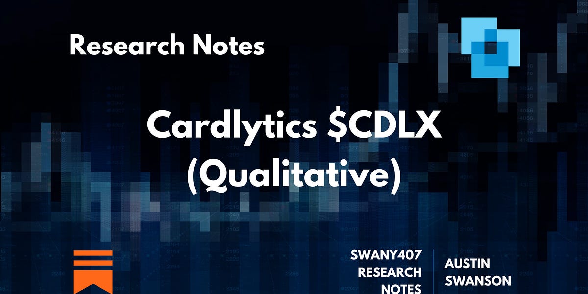 Research Notes: Cardlytics $CDLX (Qualitative)