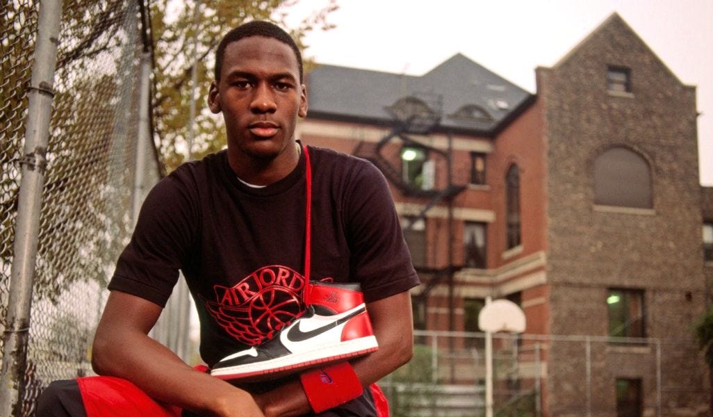 Michael Jordan, Nike & His First AIR Sneaker - Boardroom