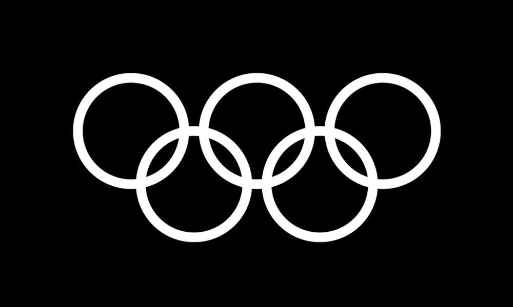 TIL The Olympic flag's colors are always red, black, blue, green, and  yellow rings on a field of white. This is because at least one of those  colors appears on the flag
