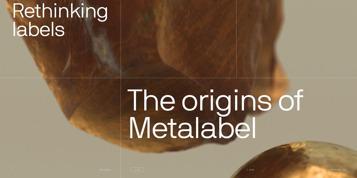 Thumbnail of Rethinking labels: the origins of Metalabel