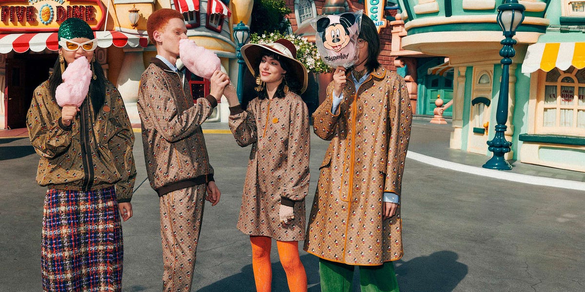 Gucci Launches A Mickey Mouse-Inspired Collection For Chinese New