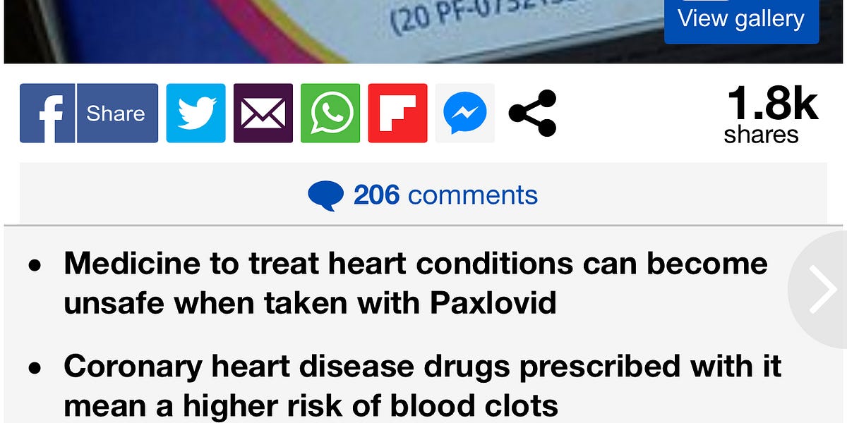 PAXLOVID - How is it still going on? MORE Pfishy Pfarma Pfraud for Pfrofit from Pfizer