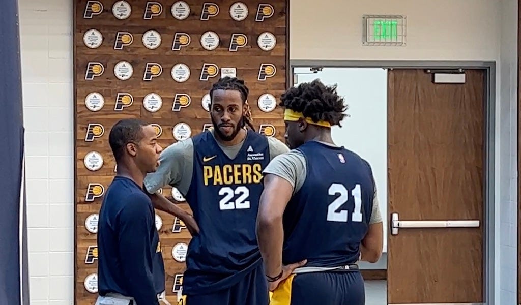 Pacers 2022-23 Training Camp Roster Photo Gallery