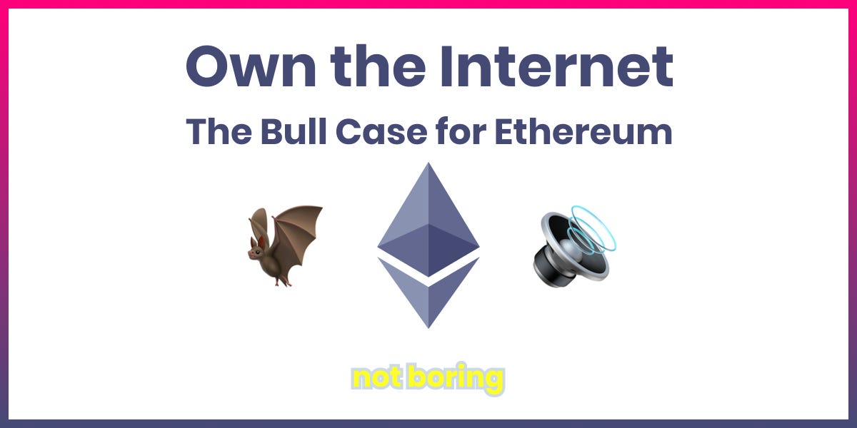 Thumbnail of Own the Internet - Not Boring by Packy McCormick