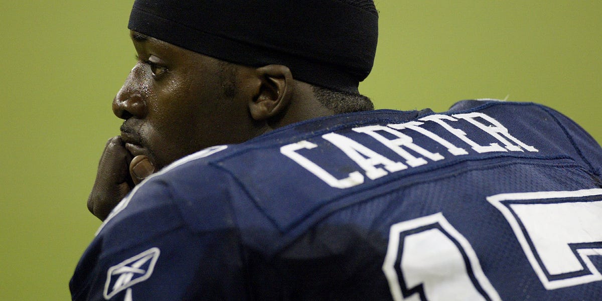 Quincy Carter was an addict. His life? 'Hell.' Now, he's here to help.