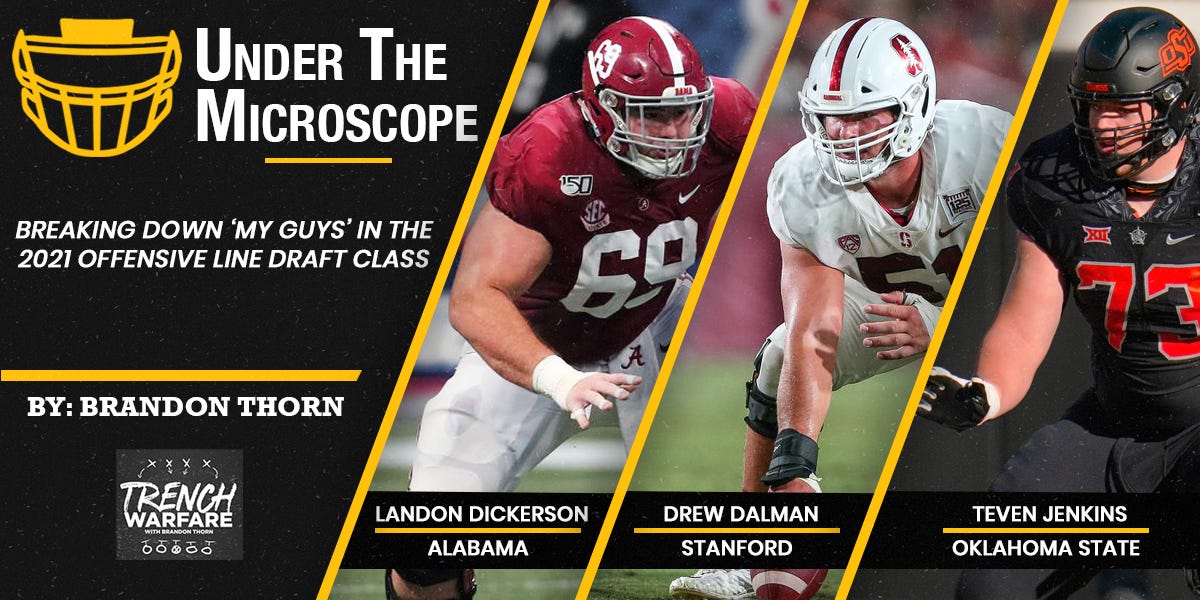 Under the Microscope - Draft Edition: 'My guys' in the 2021 Offensive Line  Class