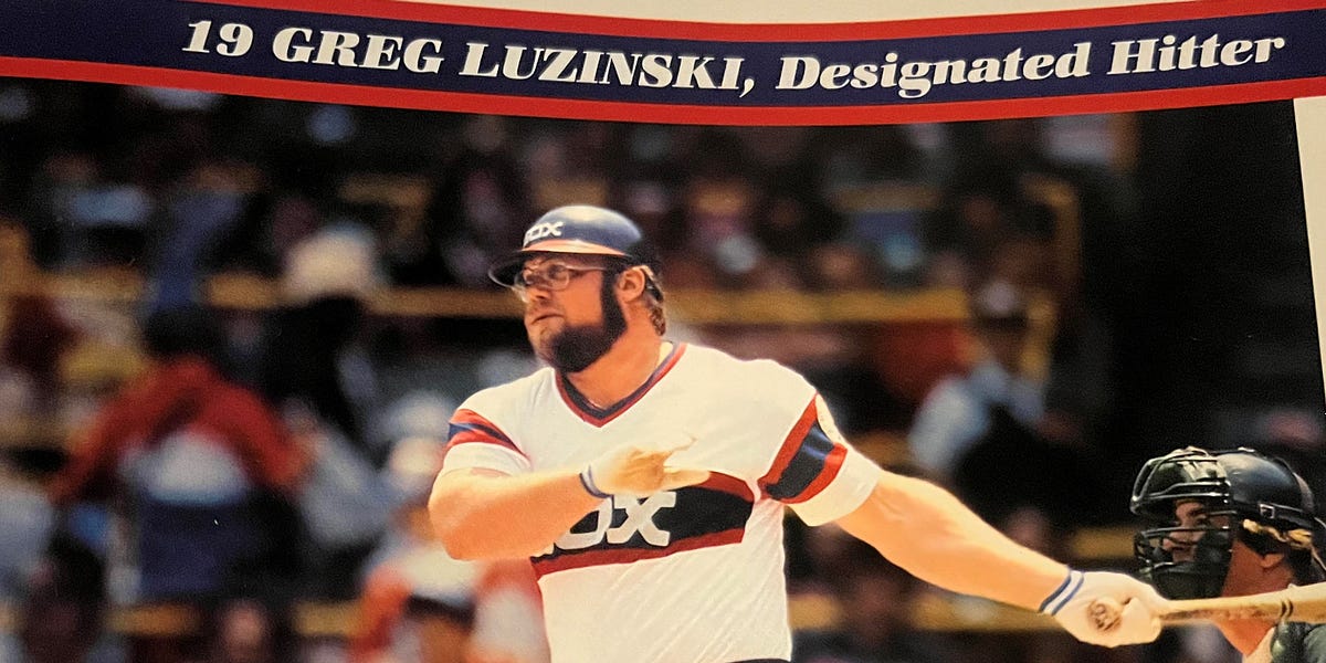 Greg Luzinski becomes the first player to park three home runs