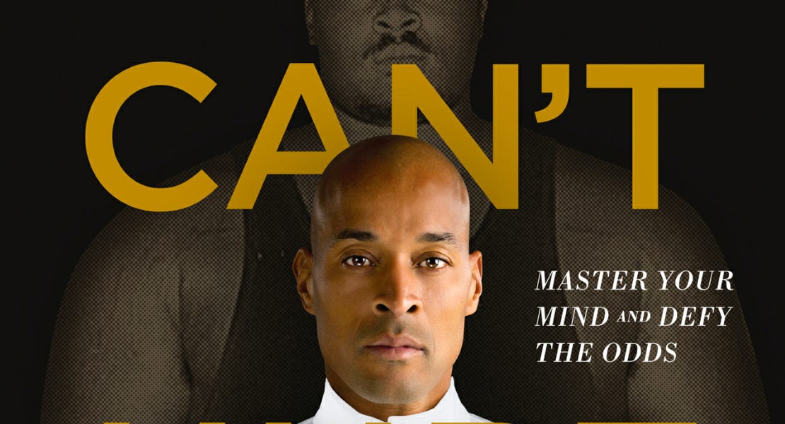Visual Book Summary - Can't Hurt Me by David Goggins : r/coolguides