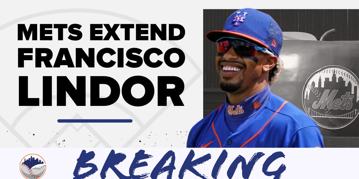 Mets, Francisco Lindor reach $341 million contract extension