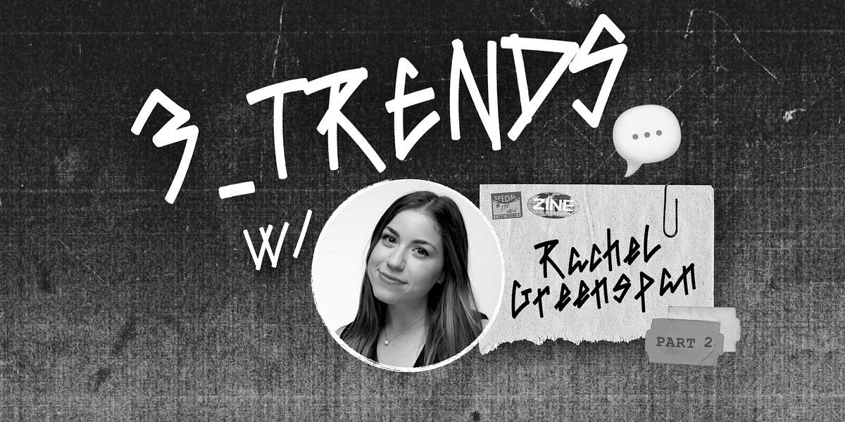 Thumbnail of Vol.16: Rachel Greenspan: Fake Authenticity, Meme Fatigue + Reply Guys