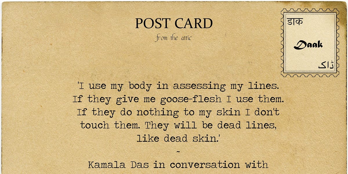 KAMILA MORE CABISADA – To be a poet is a condition, not a