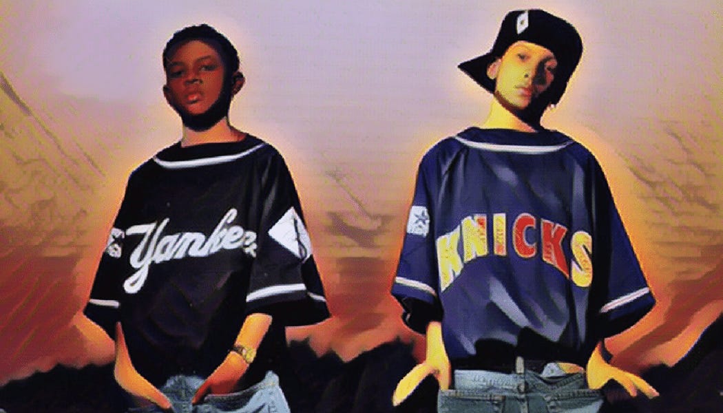 The Pinnacle of 1990s Fashion and Music: Starter Jerseys and Kris Kross –  80s Baby