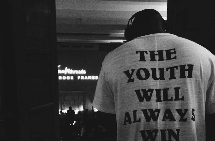 ⫹⫺ The Youth Will Always Win - by Andy Barr - CMMN WLTH