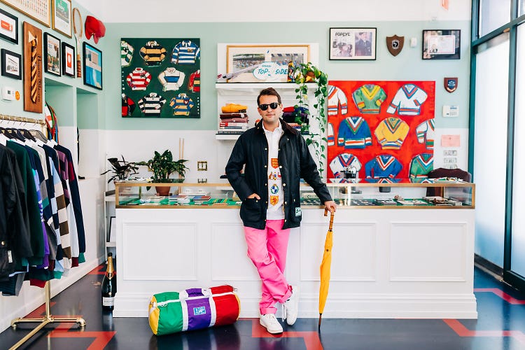 Rowing Blazers' Jack Carlson Doesn't Want to Make Preppy Clothing