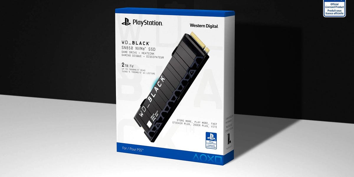 New WD Black SN850 SSD might work with PS5 - GameRevolution