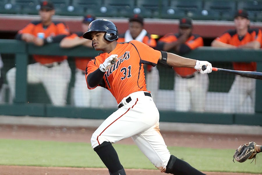 SF Giants place veteran bat on injured list, call up Heliot Ramos