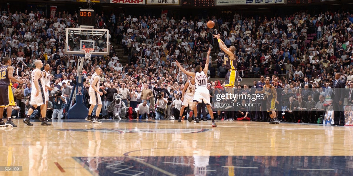 May 31, 2002- New Jersey Nets advance to first ever NBA finals