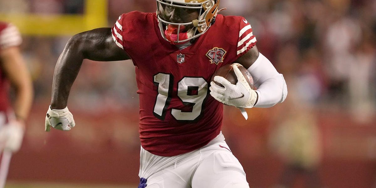 Player Study - Deebo Samuel - by Rich Worsell