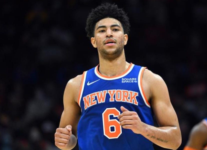 Quentin Grimes creates history!: The young New York Knicks guard